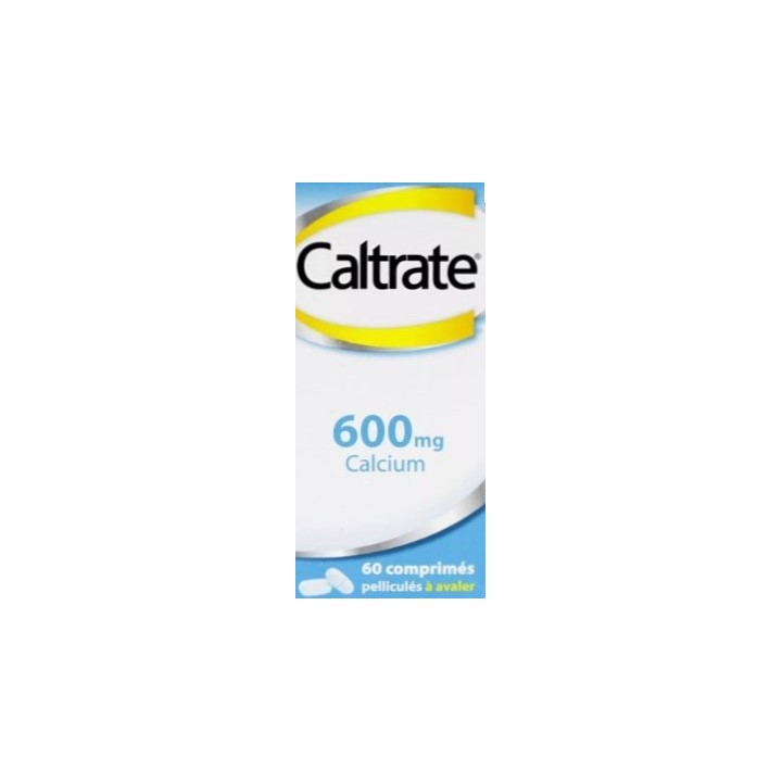 Caltrate Calcium 600mg 60cpr - Médicament Carence - IllicoPharma