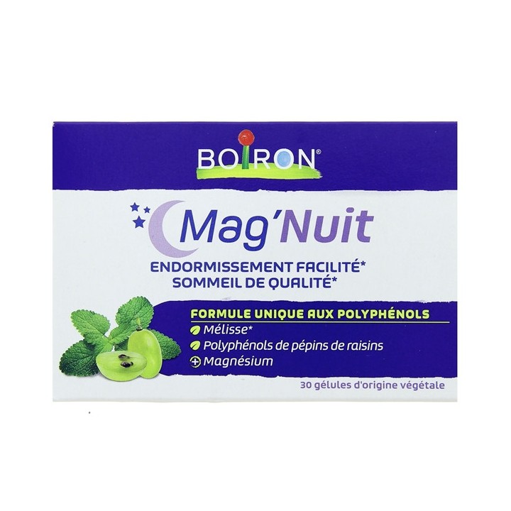 Mag Nuit x30 gélules Boiron - IllicoPharma