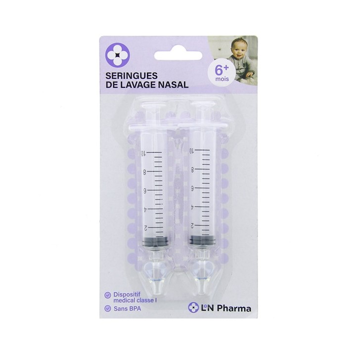 Seringues Lavage Nasale x2 - L2N Pharma - IllicoPharma