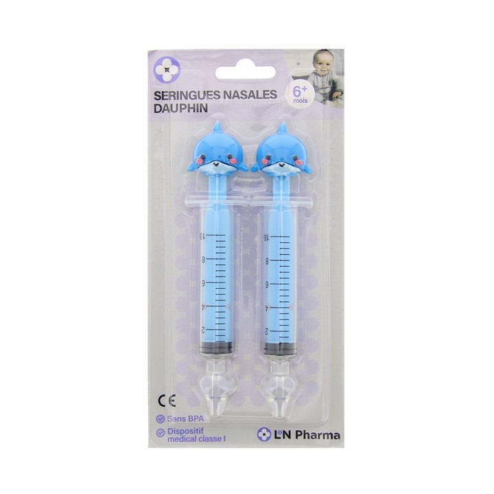 Seringues Lavage Nasale Dauphin x2 - L2N Pharma - IllicoPharma