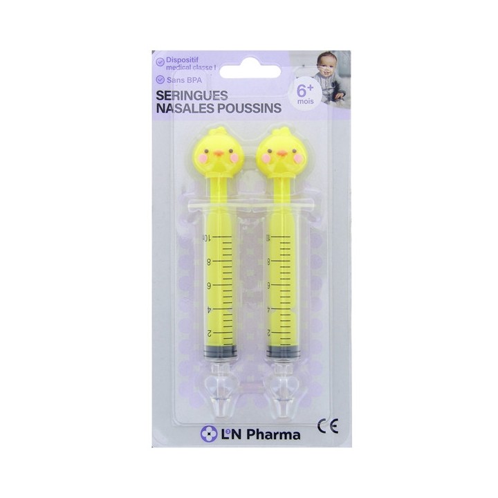 Seringues Lavage Nasale Poussins x2 - L2N Pharma - IllicoPharma
