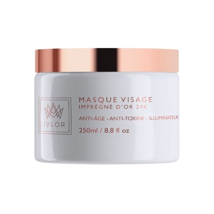 Masque Visage Or 24K 250ml - Jylor Beauty - IllicoPharma