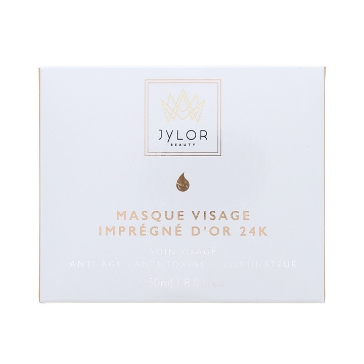 Masque Visage Or 24K 250ml - Jylor Beauty - IllicoPharma