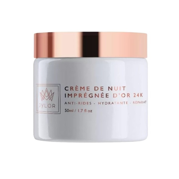 Crème de Nuit Or 24K 50ml - Jylor Beauty - IllicoPharma