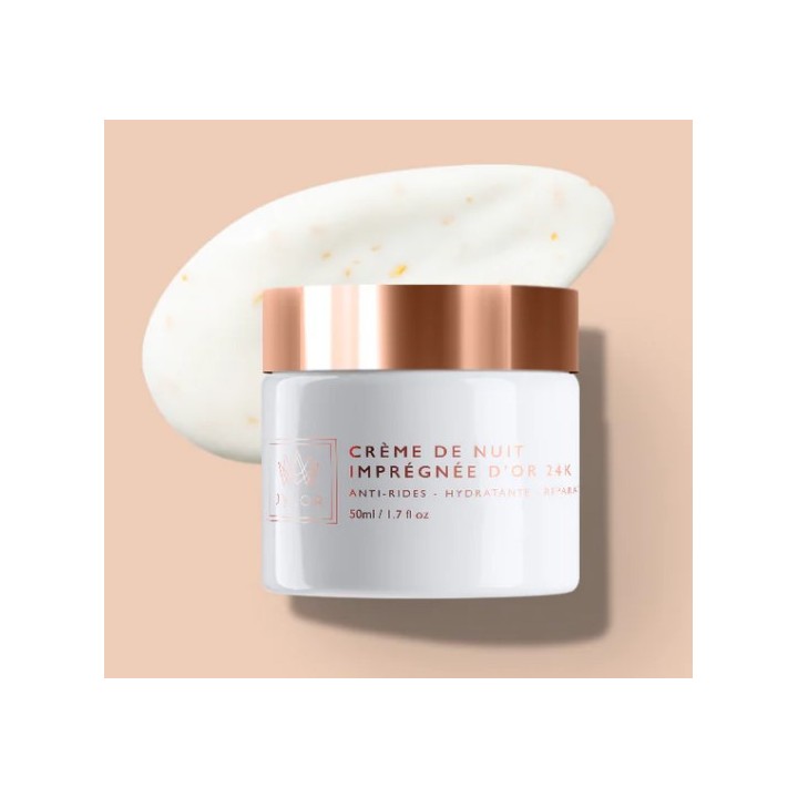 Crème de Nuit Or 24K 50ml - Jylor Beauty - IllicoPharma