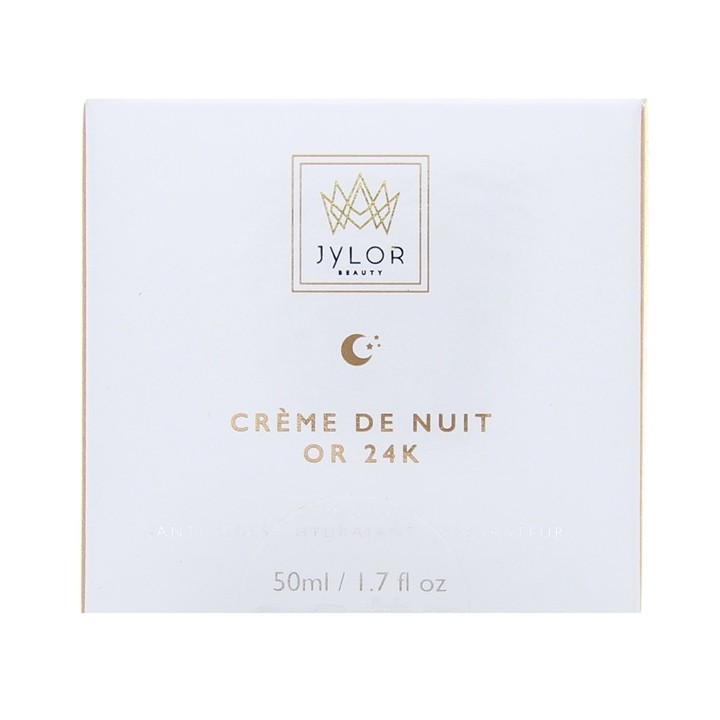Crème de Nuit Or 24K 50ml - Jylor Beauty - IllicoPharma