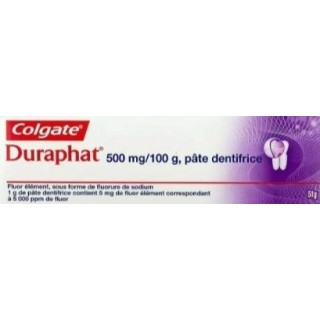 Dentifrice Duraphate Colgate - Dentifrice spécifique - Médicament - IllicoPharma, pharmacie en ligne