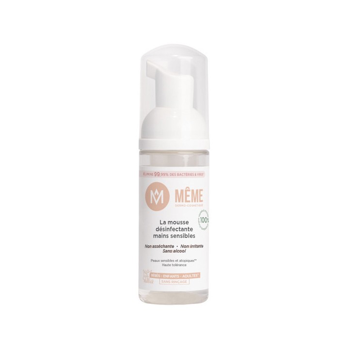 Même Mousse Désinfectantes Mains Sensibles 50ml - IllicoPharma
