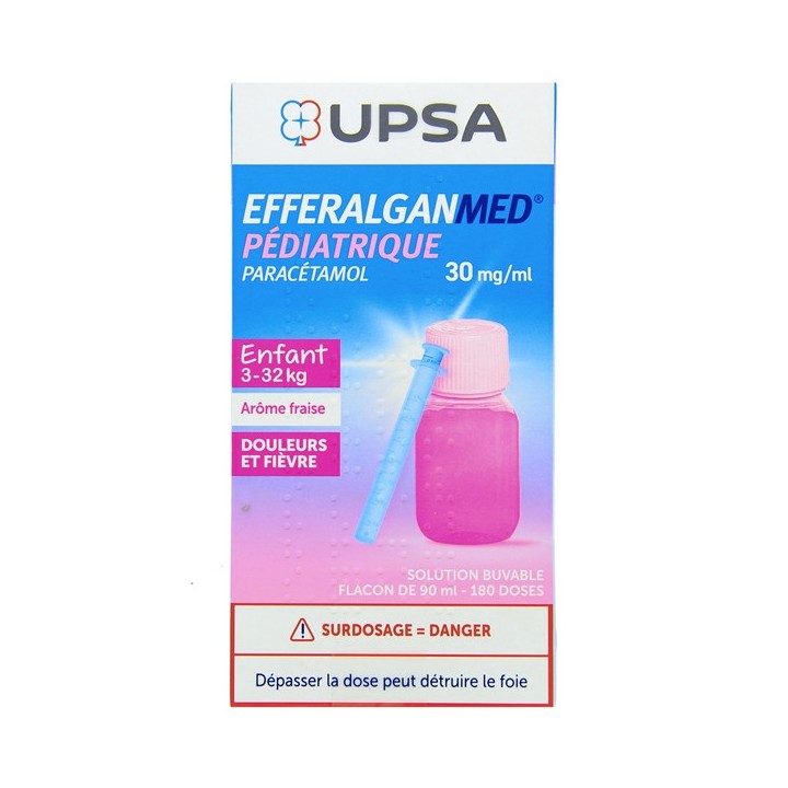 EfferalganMed Pédiatrique 30mg 90ml