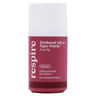 Déodorant Roll-on Figue Fraîche 24h 50ml - Respire - IllicoPharma