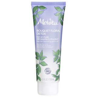 Bouquet Floral Detox Gel-en-huile Démaquillant Douceur Bio 125ml – Melvita – IllicoPharma