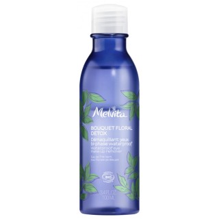 Bouquet Floral Detox Démaquillant Yeux Bi-Phase Waterproof Bio 100ml – Melvita – IllicoPharma