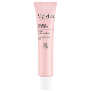 Source de Roses Fluide Hydra-Repulpant Bio 40ml – Melvita – IllicoPharma