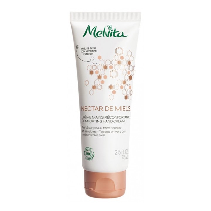 Nectar de Miels Crème Mains Réconfortante Bio 75ml – Melvita – IllicoPharma