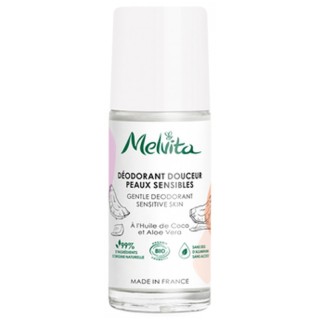 Déodorant Douceur Peaux Sensibles Bio Roll-On 50ml – Melvita – IllicoPharma