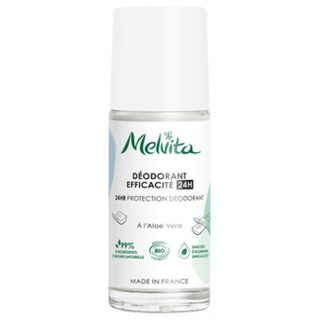 Déodorant Efficacité 24h Bio Roll-On 50ml – Melvita – IllicoPharma