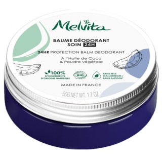 Baume Déodorant Soin 24h Bio 50g – Melvita – IllicoPharma
