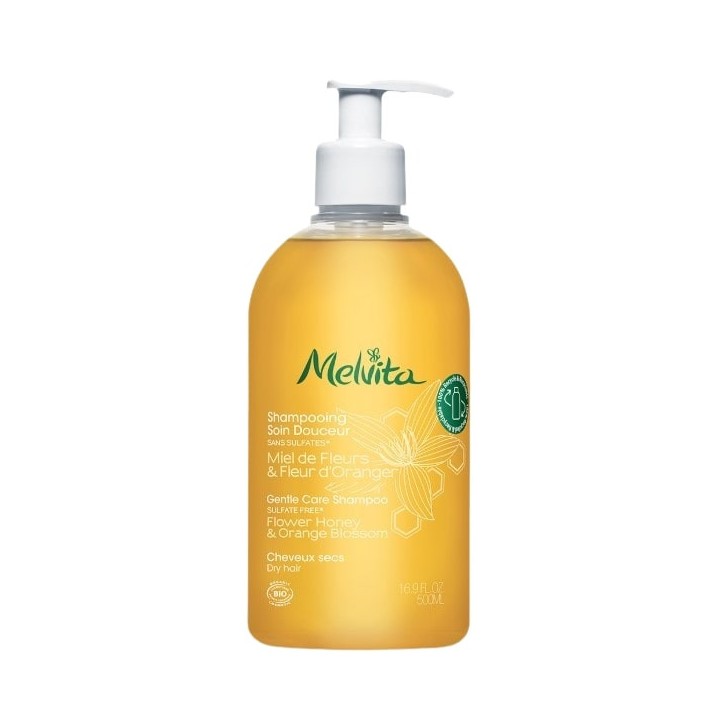 Shampooing Soin Douceur Bio 500ml – Melvita – IllicoPharma