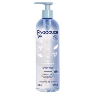 Bébé Eau Nettoyante Bio 500ml - Rivadouce - IllicoPharma