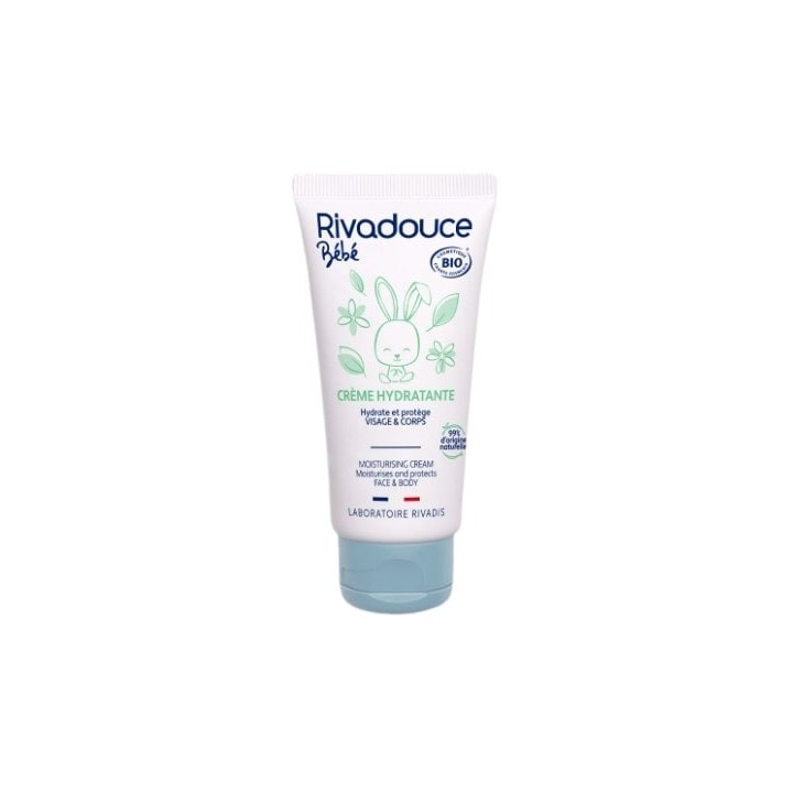 Bébé Crème Hydratante Bio 50ml - Rivadouce - IllicoPharma