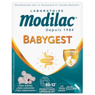 Babygest x20 sticks - Modilac - IllicoPharma