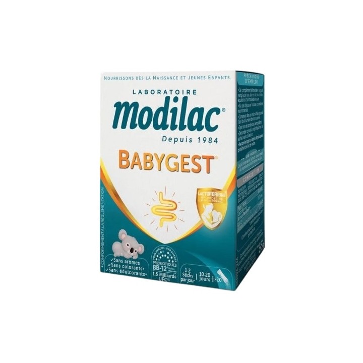Babygest x20 sticks - Modilac - IllicoPharma