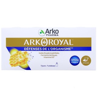 Arkoroyal Défenses de l'Organisme x7 unidoses Arkopharma