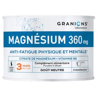 Magnésium 360mg 210g - Granions - IllicoPharma