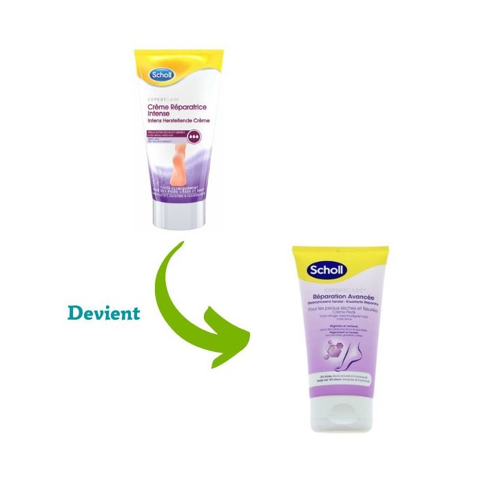 Crème Réparation Avancée 150ml - Scholl - IllicoPharma