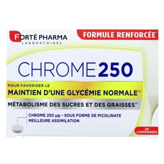 Chrome 250 x30cpr - Forté Pharma - IllicoPharma