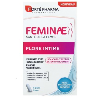 Feminae Flore Intime x15 gélules Forté Pharma - IllicoPharma
