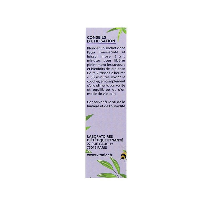 Infusion Verveine Bio x20 sachets Vitaflor - IllicoPharma