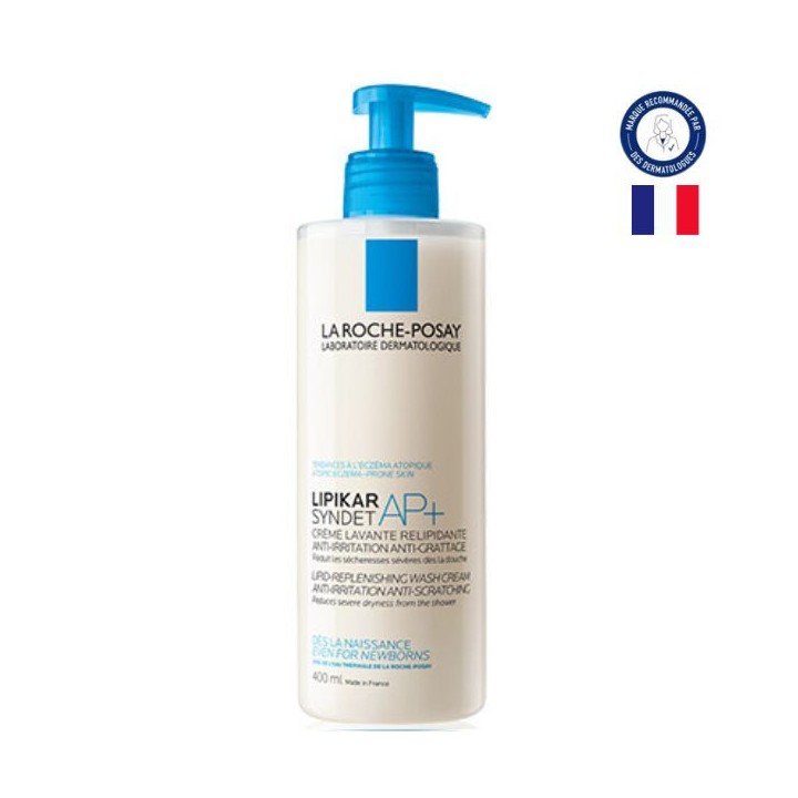 Lipikar Syndet Crème Lavante 400ml - La Roche Posay - Nettoyants - IllicoPharma