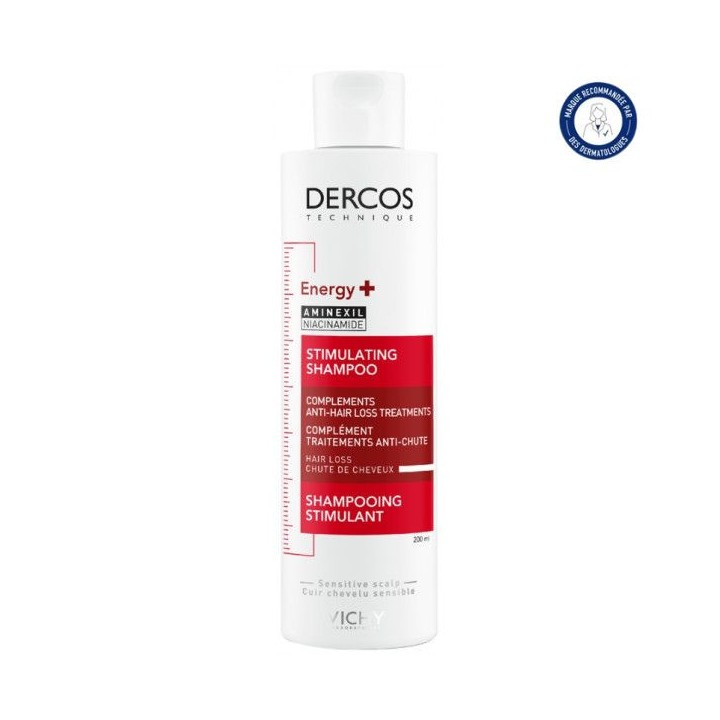 Dercos Energy+ Shampooing Stimulant Anti-chute 200ml - Vichy - IllicoPharma