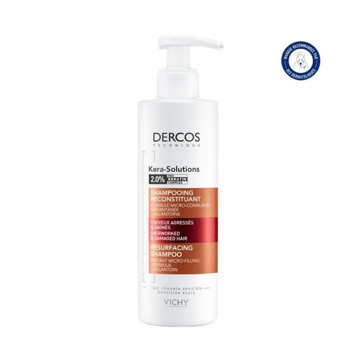 Dercos Kera-Solutions Shampooing Reconstituant 250ml - Vichy - IllicoPharma