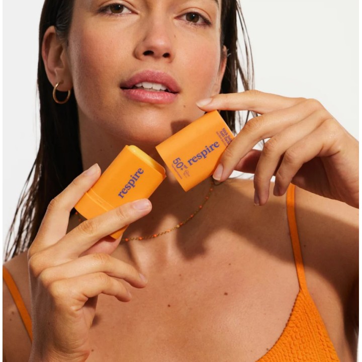 Stick Solaire Matifiante SPF50+ 15g - Respire - IllicoPharma