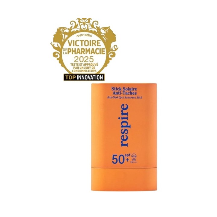 Stick Solaire Matifiante SPF50+ 15g - Respire - IllicoPharma