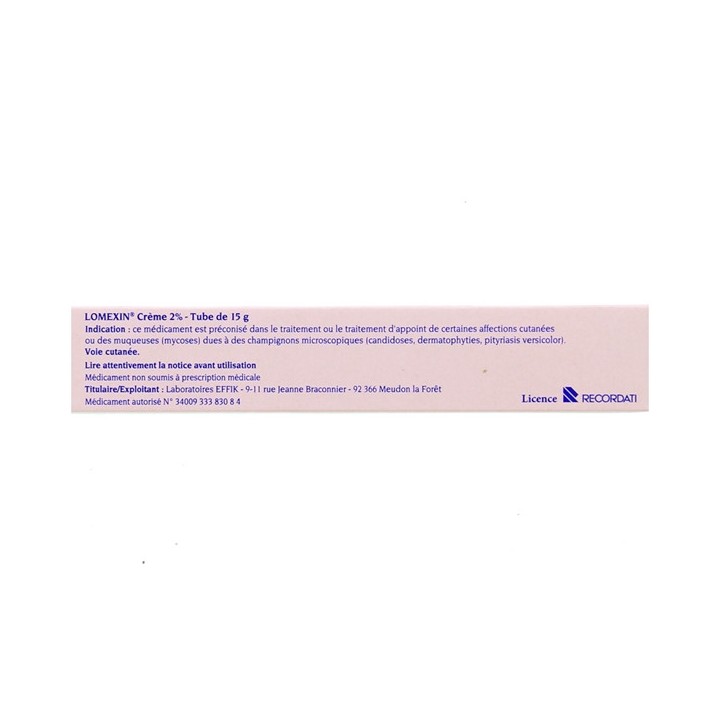 Lomexin 2% Crème 15g - Pharmacie en ligne IllicoPharma