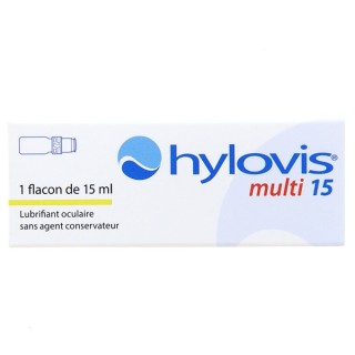 Hylovis Multi 15 Lubrifiant Oculaire 15ml - IllicoPharma
