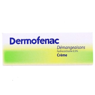 Dermofenac 0,5% crème 15g, Irritations, cicatrisations, e-Pharmacie IllicoPharma