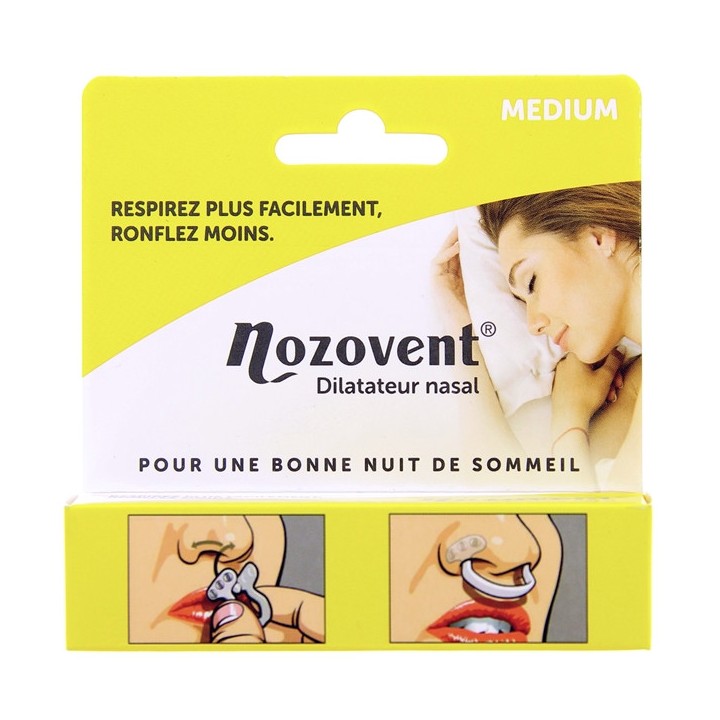 Nozovent Dilatateur des fosses nasales - Ronflements - IllicoPharma