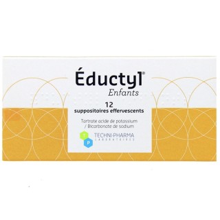 Eductyl suppositoire enfant x12, Constipation, e-Pharmacie IllicoPharma