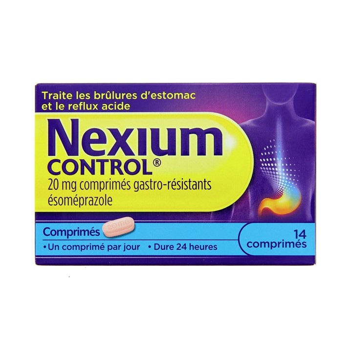 Nexium Control 14cp - Médicament Maux d'estomac - IllicoPharma