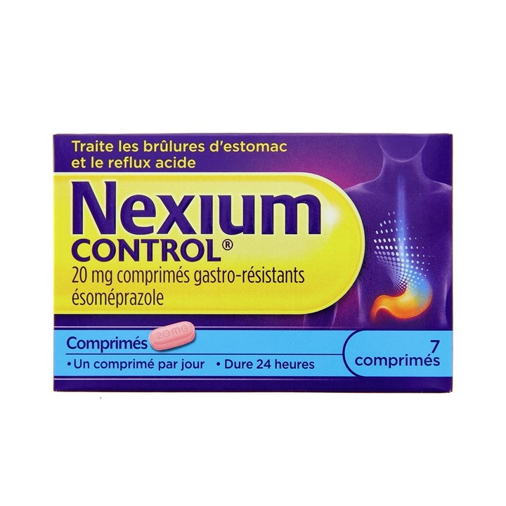 Nexium Control 7cp - Médicament Maux d'estomac - IllicoPharma