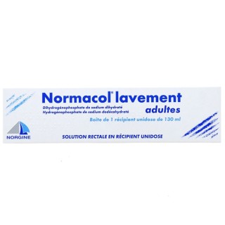 Normacol Lavement Adulte, Norgine Pharma, Constipation - IllicoPharma