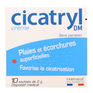 Cicatryl DM Crème - 10 sachets 2g - IllicoPharma