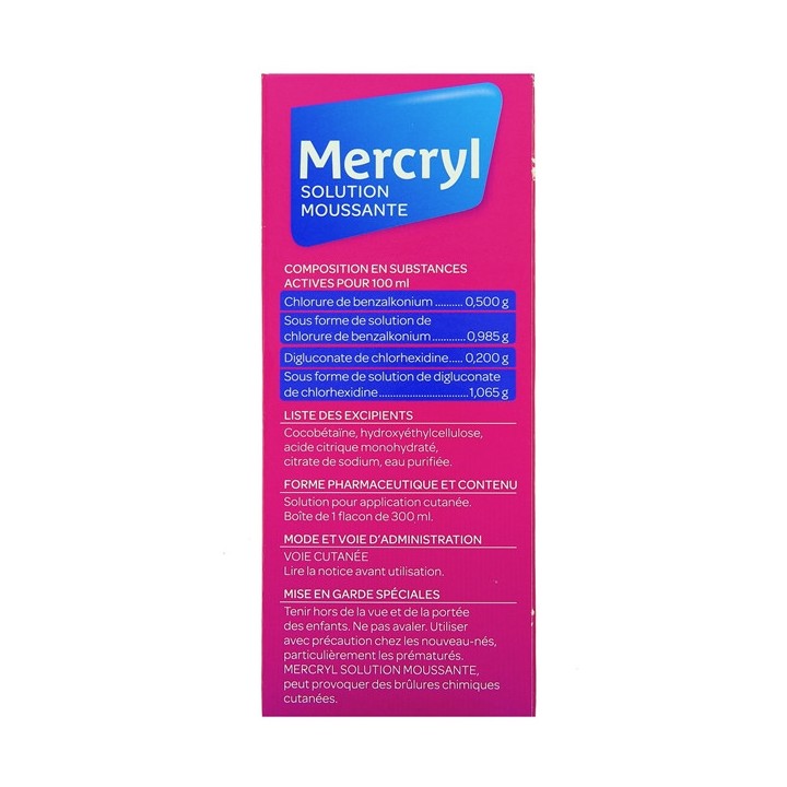 Mercryl 300ml, Médicament Antiseptique - IllicoPharma