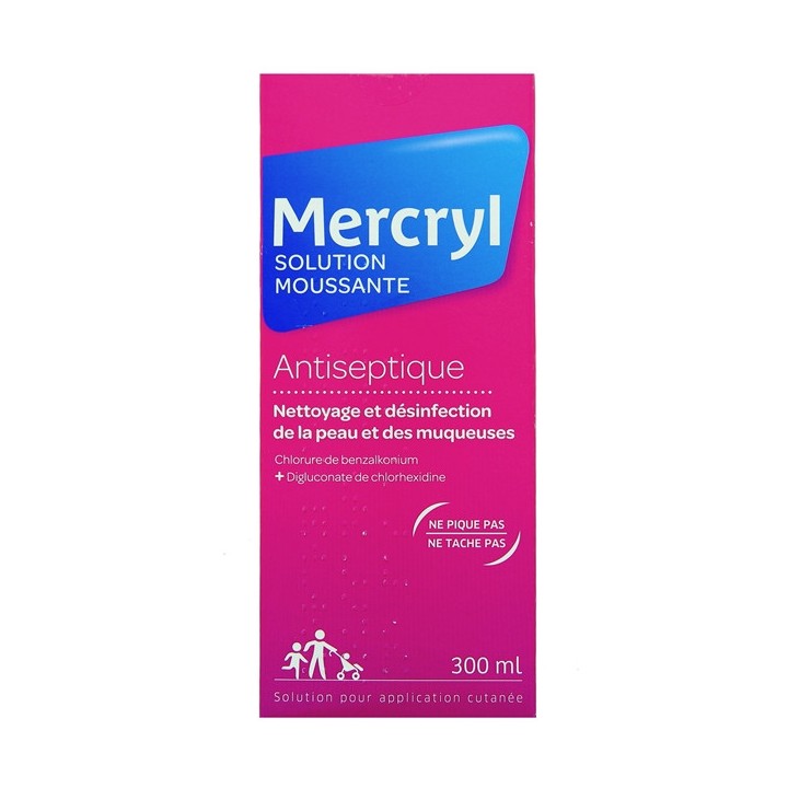 Mercryl 300ml, Médicament Antiseptique - IllicoPharma