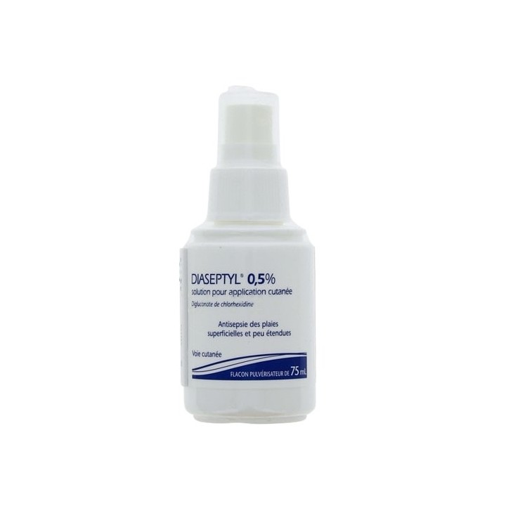 Diaseptyl 0,5% 75ml, Désinfectant, savon antiseptique, e-Pharmacie IllicoPharma