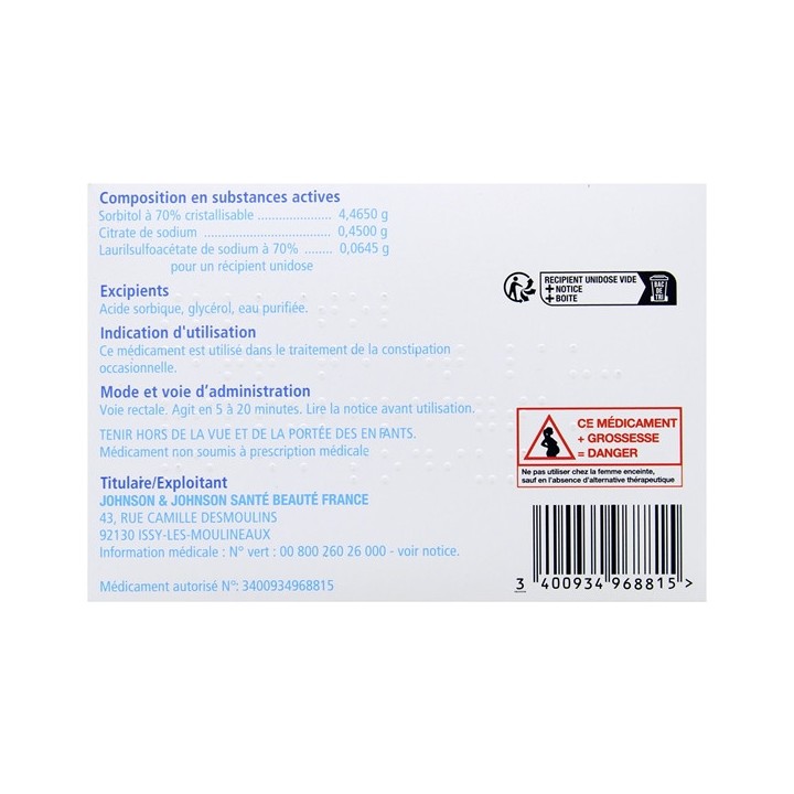 Microlax adulte 12 x 5ml - Médicament Constipation - IllicoPharma